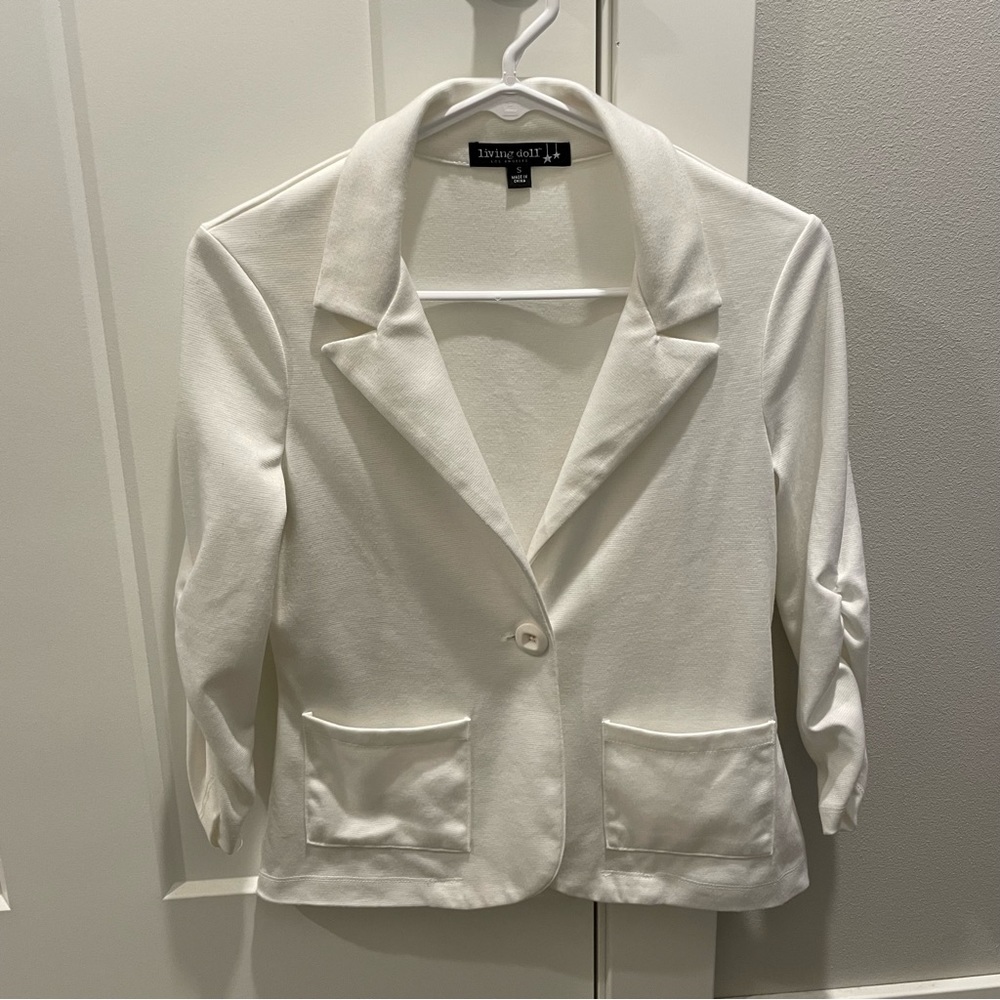 White Blazer